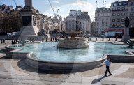 Normally full of tourists London appears quiet this afternoon.
