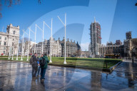 Normally full of tourists London appears quiet this afternoon.