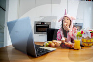 NEWS - Coronavirus: Osterfrühstück 2020 per Videochat