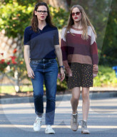Jennifer Garner and Violet Affleck out and about, Los Angeles, USA - 13 Apr 2020