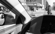 REPORTAGE - Coronavirus: Alltag in New York City aus dem Auto fotografiert