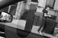 REPORTAGE - Coronavirus: Alltag in New York City aus dem Auto fotografiert