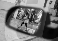 REPORTAGE - Coronavirus: Alltag in New York City aus dem Auto fotografiert
