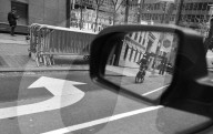 REPORTAGE - Coronavirus: Alltag in New York City aus dem Auto fotografiert