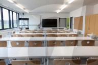 NEWS - Coronavirus: Leeres Schulzimmer - Symbolbild