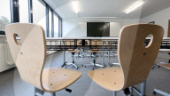NEWS - Coronavirus: Leeres Schulzimmer - Symbolbild