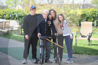 Captain Tom Moore completes final fundraising lap for NHS as donations soar past £12m