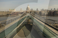 Empty London during lockdown