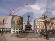 Empty London during lockdown