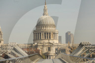 Empty London during lockdown