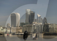 Empty London during lockdown