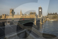 Empty London during lockdown