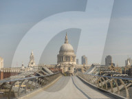 Empty London during lockdown