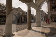 Empty London during lockdown