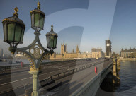 Empty London during lockdown