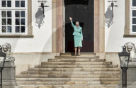 ROYALS -  Die dänische Königin Margarethe an ihrem 80. Geburtstag auf Schloss Fredensborg