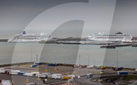 NEWS - Coronavirus: Wenig Betrieb an den Docks in Dover