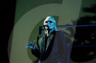 concert of the French singer Christophe at the Olympia theatre in Paris after 27 years of absence on stage (France, 10/03/2002)