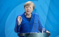 NEWS - Angela Merkel hält Pressekonferenz in Berlin