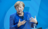NEWS - Angela Merkel hält Pressekonferenz in Berlin