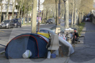 NEWS - Coronavirus: Obdachlose in Paris