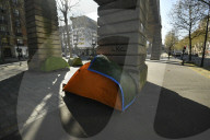 NEWS - Coronavirus: Obdachlose in Paris