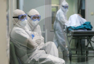 NEWS - Coronavirus: Behandlung von COVID-19-Patienten im Städtischen Klinikkrankenhaus Moskau 1