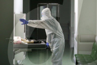 NEWS - Coronavirus: Behandlung von COVID-19-Patienten im Städtischen Klinikkrankenhaus Moskau 1