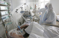 NEWS - Coronavirus: Behandlung von COVID-19-Patienten im Städtischen Klinikkrankenhaus Moskau 1