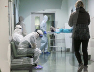 NEWS - Coronavirus: Behandlung von COVID-19-Patienten im Städtischen Klinikkrankenhaus Moskau 1
