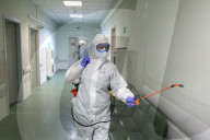 NEWS - Coronavirus: Behandlung von COVID-19-Patienten im Städtischen Klinikkrankenhaus Moskau 1