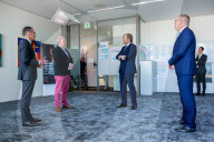 King Willem-Alexander visits the Employee Insurance Agency (UWV)