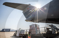 PPE delivered into RAF Brize Norton