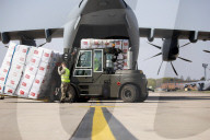 PPE delivered into RAF Brize Norton