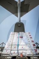 PPE delivered into RAF Brize Norton
