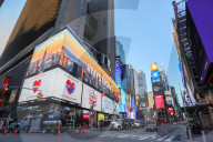 NEWS - Coronavirus: Atmosphäre auf dem Times Square in Manhattan in New York City