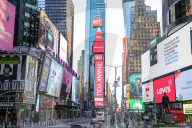 NEWS - Coronavirus: Atmosphäre auf dem Times Square in Manhattan in New York City