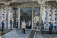 NEWS - Coronavirus: Beerdigung COVID19-Opfern in der Provinz Bergamo 