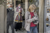NEWS - Coronavirus: Beerdigung COVID19-Opfern in der Provinz Bergamo 