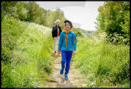 Scouts Hike to the Moon for the Big Night In appeal