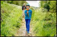 Scouts Hike to the Moon for the Big Night In appeal