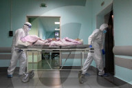 NEWS - Coronavirus:   Covid-19-Behandlung im Klinischen Krankenhaus in Moskau