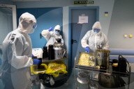NEWS - Coronavirus:   Covid-19-Behandlung im Klinischen Krankenhaus in Moskau