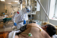 NEWS - Coronavirus:   Covid-19-Behandlung im Klinischen Krankenhaus in Moskau