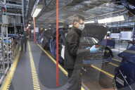 United Kingdom - Ellesmere Port - Vauxhall Car Factory Prepares For Post-COVID Re-opening