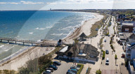 NEWS - Coronavirus: Verlassener Strand in Travemünde 