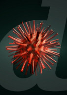 Coronavirus stock illustration