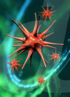 Coronavirus stock illustration