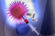 NEWS - Coronavirus: Symbolbilder Impfstoff und Heilmitel gegen das Coronavirus