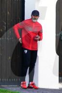 PEOPLE - Antonio Banderas unterwegs beim Joggen in Marbella